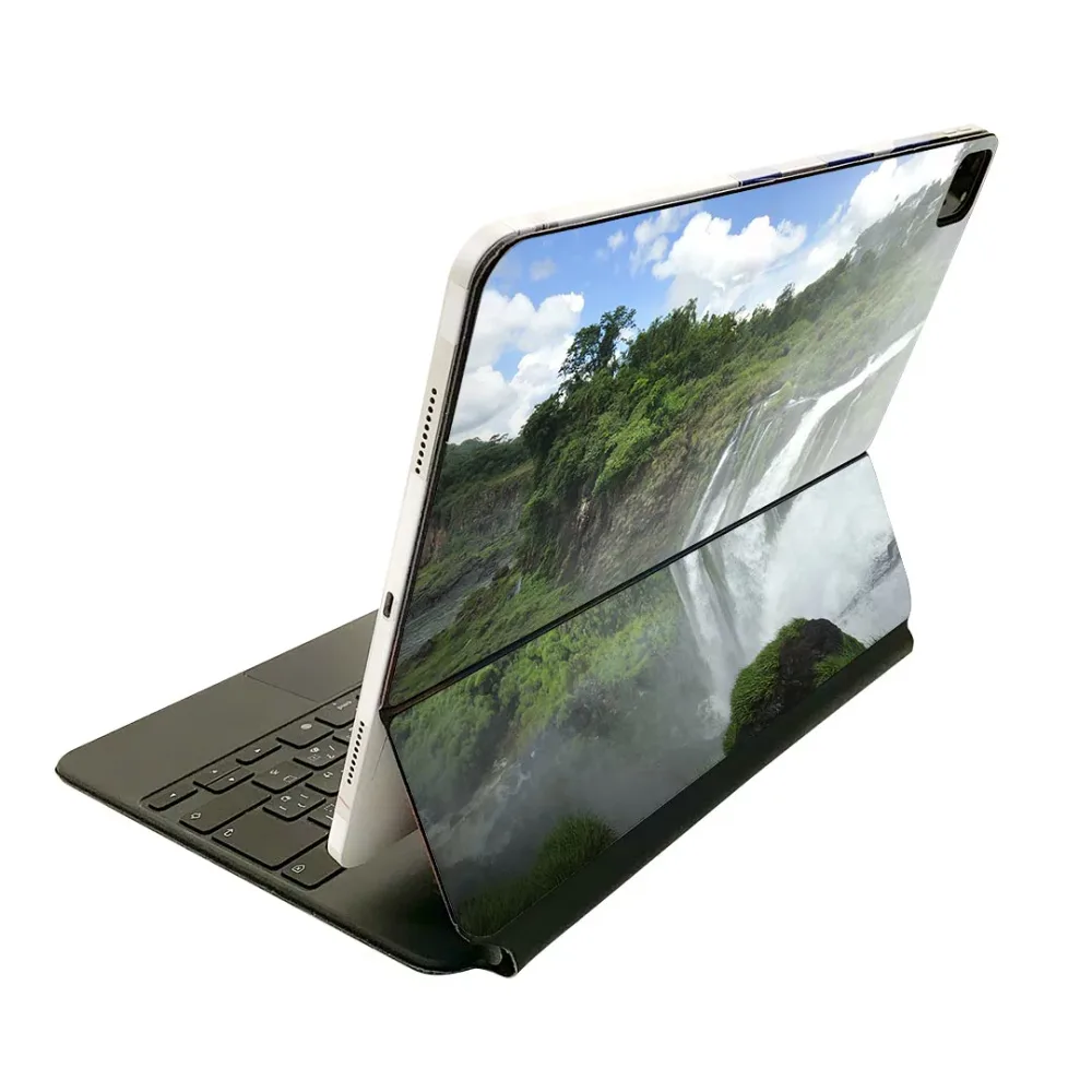 Magic Keyboard 12.9インチ iPad Pro(第4世代、第5世代、第6世代)対応 apple アップル アイパッド 全面スキンシール フル 前面 背面 保護シール 人気 外国 写真 景色 風景 003285