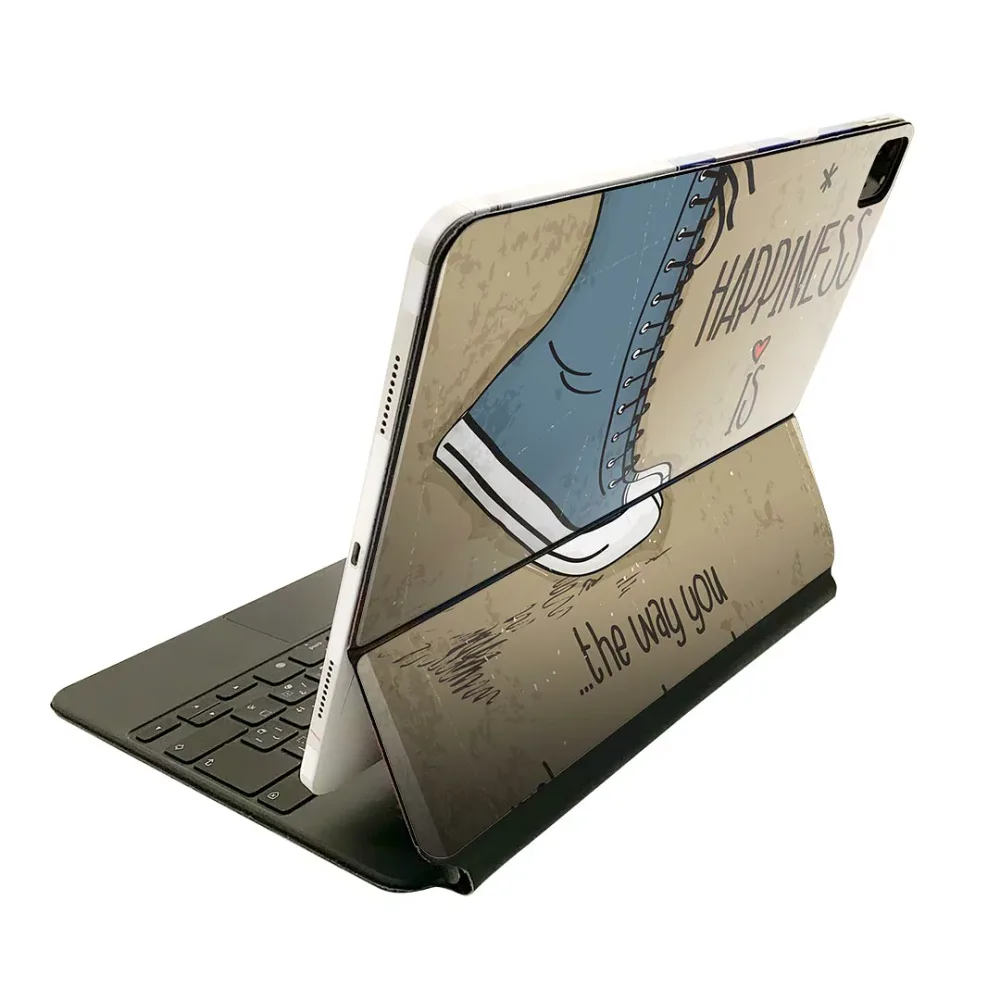 Magic Keyboard 用 スキンシール 11インチ iPad Pro用 第1-4世代 iPad Air 第4-5世代 対応 全面スキンシール フル 前面 背面 保護シール 人気 010856 靴 おしゃれ ファッション