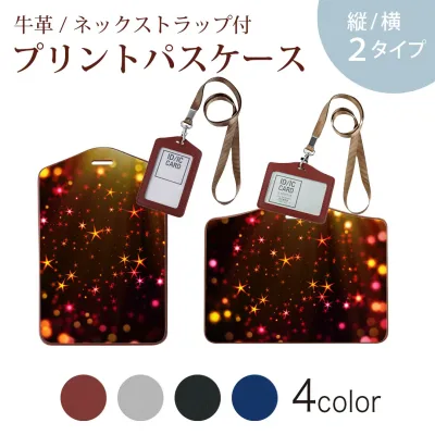 パスケース 定期入れ IC IDカード入れ グレー ブラック ブラウン ネックストラップ付 社員証入れ 通学 通勤 passcase 008679 黒 ブラック 星 スター きらきら