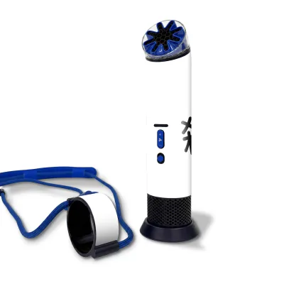 Dyson HushJet Mini Cool 対応 スキンシール きせかえ 保護 カバー ステッカー ポータブルファン ハンディファン 携帯扇風機 PF01 おしゃれ 貼るだけ igsticker 殺 029077