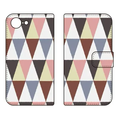 手帳型スマートフォンケース Cf LTD パターン-58 iPhone 17e / iPhone 16e Coverfull ケース カバー スマホケース 送料無料 耐衝撃 プリント 保護 衝撃吸収