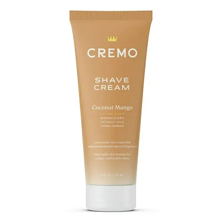 クレモ モイスチャライジング レディース シェービングクリーム ココナッツマンゴー 約177mL Cremo Moisturizing Womens Shave Cream, Coconut Mango Scent, 6 fl oz 【お取り寄せ商品】