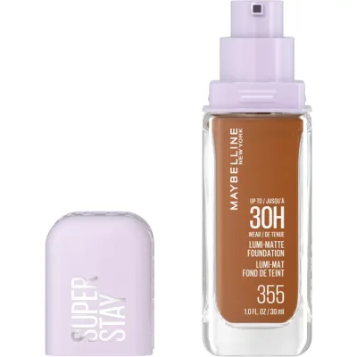 メイベリン スーパー ステイ ルミマット ファンデーション メイクアップ 355 約30mL Maybelline Super Stay Lumi-Matte Foundation Makeup, 355, 1 fl oz 【お取り寄せ商品】