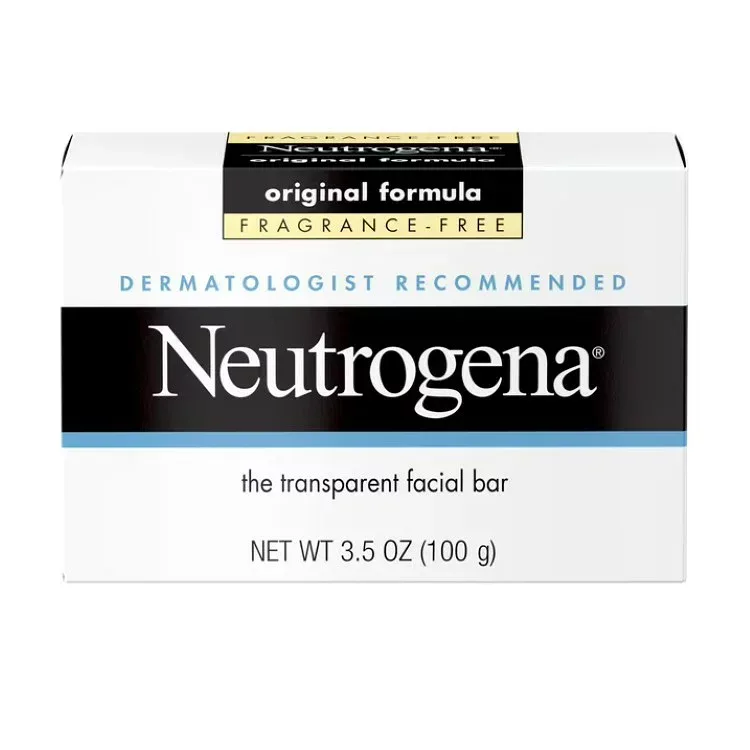 ニュートロジーナ オリジナル ジェントルフェイシャルクレンジングバー 無香料 洗顔石けん 99g Neutrogena Original Gentle Facial Cleansing Bar, Fragrance-Free Daily Face Soap, 3.5 oz 【お取り寄せ商品】