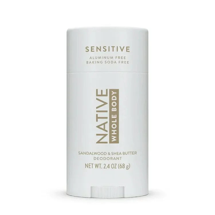 ネイティブサンダルウッド&シアバター センシティブ 全身用デオドラント 68g Native Sandalwood & Shea Butter Sensitive Whole Body Deodorant 2.4 oz 【お取り寄せ商品】