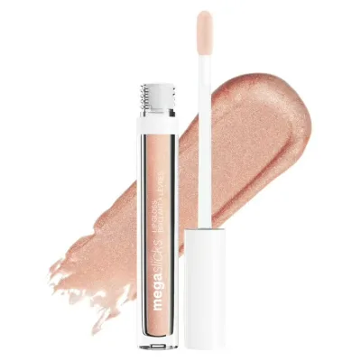 ウェットアンドワイルド メガスリックス リップグロス ピンクシャンパンプリーズ Wet n Wild Mega Slicks Lip Gloss - Pink Champagne Please 【お取り寄せ商品】