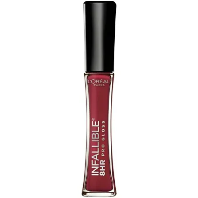 ロレアル パリ インファリブル 8時間 プロ ハイドレーティング リップグロス 240 グリスニングベリー L'Oreal Paris Infallible 8 Hour Pro Hydrating Lip Gloss, 240 Glistening Berry 【お取り寄せ商品】