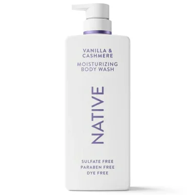 ネイティブ モイスチャライジング ボディウォッシュ バニラ&カシミア 約650ml Native Moisturizing Body Wash Vanilla & Cashmere, 22oz 【お取り寄せ商品】