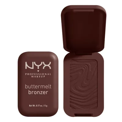 ニックス プロフェッショナル メイクアップ バターメルト パウダーブロンザー バタザンユー 約5g NYX Professional Makeup Buttermelt Powder Bronzer, Butta than U, 0.17 oz 【お取り寄せ商品】