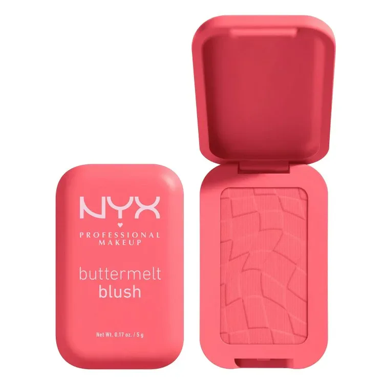 NYX プロフェッショナルメイクアップ バターメルト パウダーブラッシュ ユーノウバッタ NYX Professional Makeup Buttermelt Powder Blush, U Know Butta 【お取り寄せ商品】