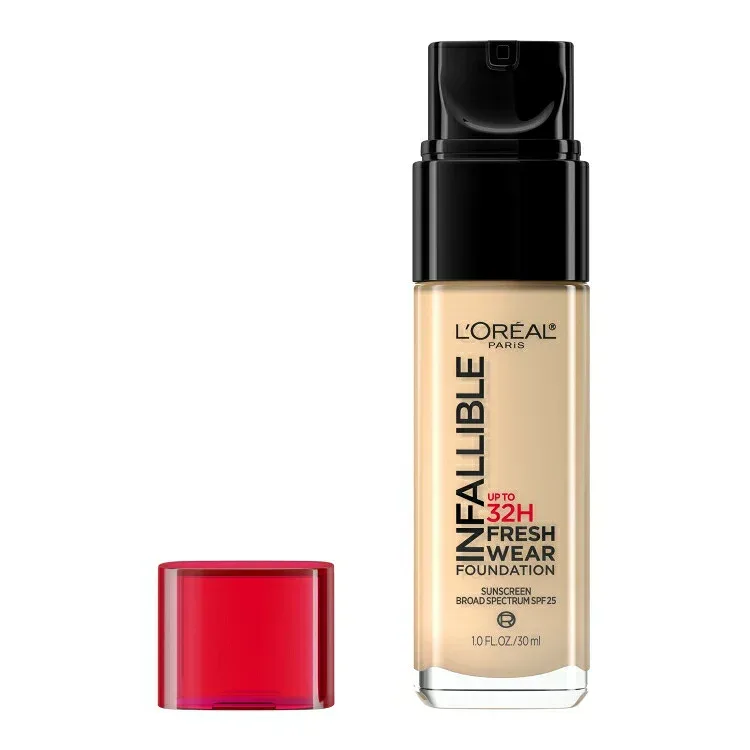 ロレアル パリ インファリブル フレッシュウェア リキッドファンデーション 32H 420 トゥルーベージュ 約30mL L'Oreal Paris Infallible Fresh Wear 32 Hr Liquid Foundation Makeup, 420 True Beige, 1 fl oz 【お取り寄せ商品】