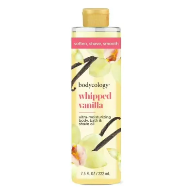 ボディコロジー ウルトラモイスチャライジング ボディ バス&シェーブオイル ホイップドバニラ 約222mL Bodycology Ultra Moisturizing Body, Bath & Shave Oil, Whipped Vanilla, 7.5 fl oz 【お取り寄せ商品】