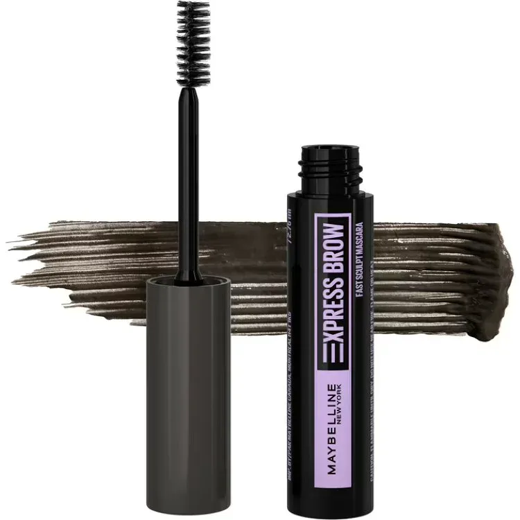 メイベリン ブロウファストスカルプト アイブロウジェルマスカラ ディープブラウン Maybelline Brow Fast Sculpt Eyebrow Gel Mascara, Deep Brown 【お取り寄せ商品】