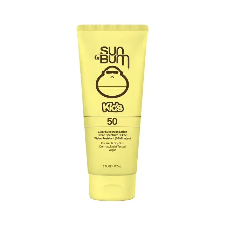 サンバム キッズ クリア 日焼け止めローション SPF50 170g Sun Bum Kids Clear Sunscreen Lotion, SPF 50, 6 oz 【お取り寄せ商品】