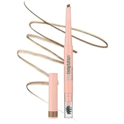 メイベリン トータル テンプテーション アイブロウ ディファイナー ペンシル ブロンド Maybelline Total Temptation Eyebrow Definer Pencil, Blonde 【お取り寄せ商品】【合わせて買いたい】