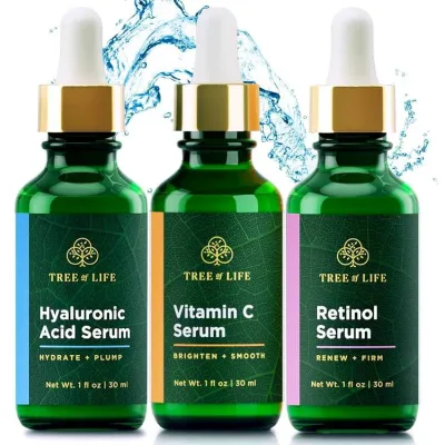 ツリーオブライフ フェイシャルスキンケアセット 3本 Tree of Life Facial Skin Care Set【お取り寄せ商品】【合わせて買いたい】
