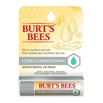 バーツビーズ ウルトラコンディショニング リップバーム 約4.25g Burt's Bees Ultra Conditioning Lip Balm 0.15 oz. blister box 【お取り寄せ商品】