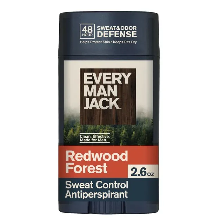 エブリマンジャック レッドウッドフォレスト デオドラント 74g Every Man Jack Redwood Forest Deodorant 2.6 oz 【お取り寄せ商品】
