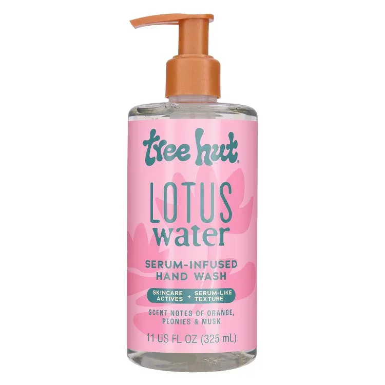 ツリーハット ロータスウォーター セラムインフューズド ハンドウォッシュ 325ml Tree Hut Lotus Water Serum-Infused Hand Wash, 11 fl oz 【お取り寄せ商品】
