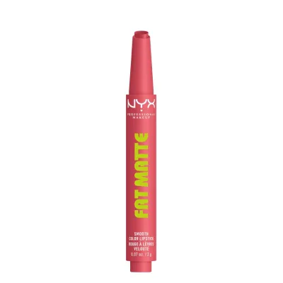 ニックス プロフェッショナル メイクアップ ファットマット リップスティック ピンクパフ 2g NYX Professional Makeup Fat Matte Lipstick, Pink Puff, 0.07 oz 【お取り寄せ商品】