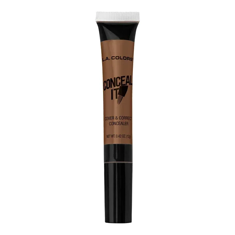 エルエーカラーズ コンシールイット ハイカバレッジ コンシーラー ココア 11.9g L.A. Colors Concealer High Coverage, Conceal it, Cocoa, 0.42 oz 【お取り寄せ商品】