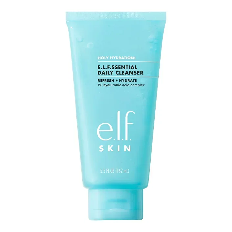 エルフ スキン ホーリーハイドレーション エルフッセンシャル デイリークレンザー 約163mL e.l.f. SKIN Holy Hydration! e.l.f.ssential Daily Cleanser, 5.5 fl oz 【お取り寄せ商品】