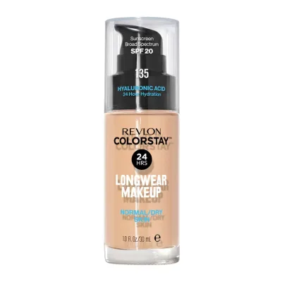 レブロン カラーステイ リキッドファンデーション 普通肌・乾燥肌用 SPF20 135 バニラ 約30mL Revlon ColorStay Liquid Foundation Normal/Dry SPF 20 135 Vanilla 1 fl oz 【お取り寄せ商品】