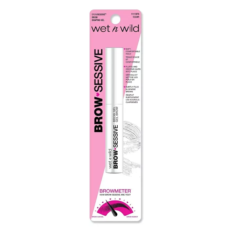 ウェットアンドワイルド ブロウセッシブ アイブロウ シェイピングジェル クリア wet n wild Brow-Sessive Eyebrow Shaping Makeup Gel Clear 【お取り寄せ商品】