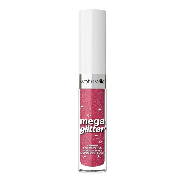 ウェットアンドワイルド メガグリッター シマー リキッドリップスティック ピンクフューチャー wet n wild Mega Glitter Shimmer Liquid Lipstick Pink Future 【お取り寄せ商品】