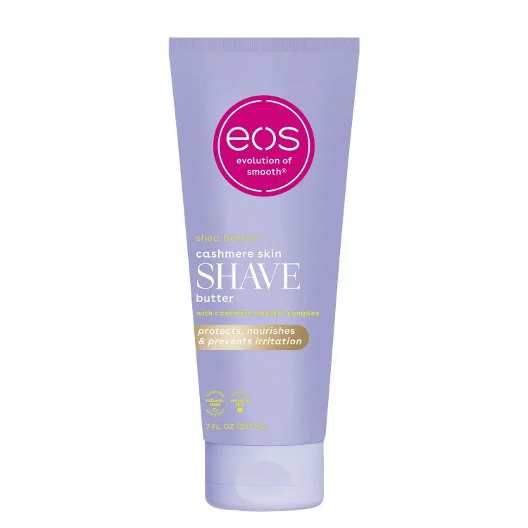 イオス カシミアスキンコレクション 女性用シェーブバター バニラカシミア 7 fl oz eos Cashmere Skin Collection Women's Shave Butter Vanilla Cashmere 7 fl oz 【お取り寄せ商品】