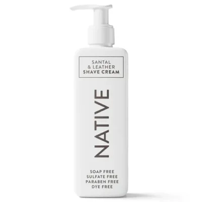 ネイティブ 全身用シェーブクリーム サンタル&レザー 225mL Native Santal & Leather Whole Body Shave Cream 7.6 fl oz 【お取り寄せ商品】