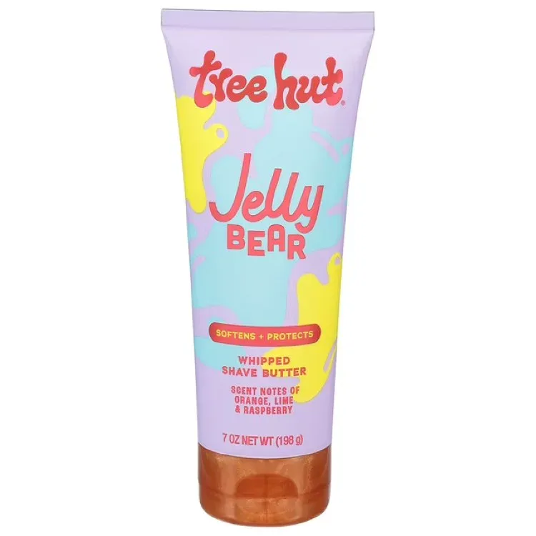 ツリーハット ジェリーベア ホイップド シェーブバター 約198g Tree Hut Jelly Bear Whipped Shave Butter: Hydrating Shave Cream - 7 oz 【お取り寄せ商品】