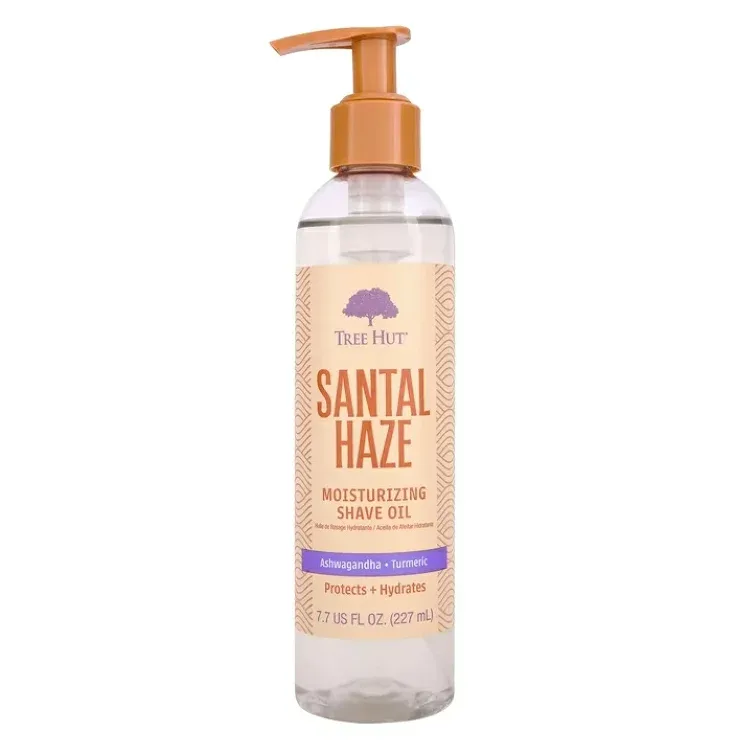 ツリーハット サンタルヘイズ モイスチャライジング シェーブオイル 約228mL Tree Hut Santal Haze Moisturizing Shave Oil, 7.7 fl oz 【お取り寄せ商品】