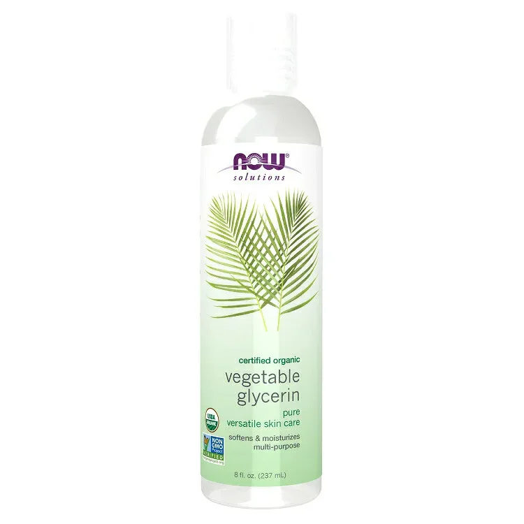 ナウフーズ 植物性グリセリン オーガニック 237ml (8floz) NOW Foods Vegetable Glycerin Organic 自然 ナチュラル ピュア 保湿 手作りコスメ