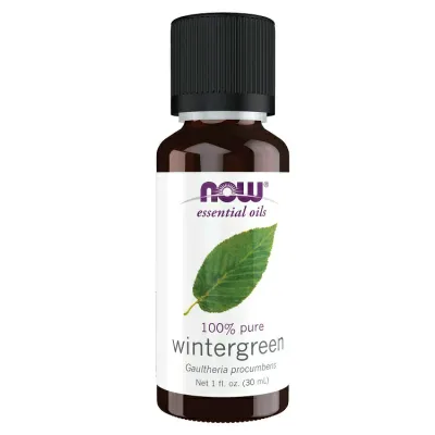 ナウフーズ エッセンシャルオイル ウィンターグリーン 30ml(1floz) Now Foods WINTERGREEN OIL 精油 アロマオイル ヒメコウジ