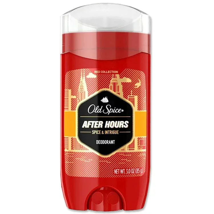 オールドスパイス アフターアワーズ デオドラント(アルミニウムフリー) 85g (3oz) Old Spice Red Collection After Hours Scent Deodorant