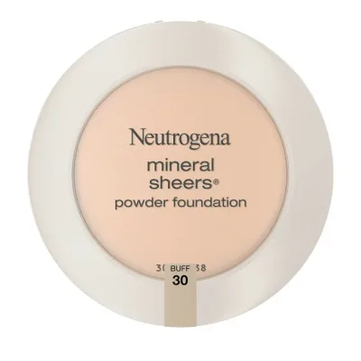 ニュートロジーナ ミネラルシアーズ オイルフリー パウダーファンデーション バフ 30 9.6g Neutrogena Mineral Sheers Oil-Free Powder Foundation, Buff 30,.34 oz 【お取り寄せ商品】