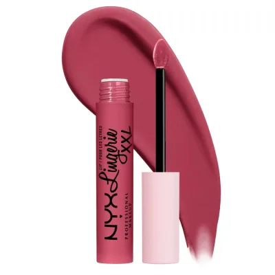 NYX プロフェッショナル メイクアップ リップランジェリー XXL スムースマット リキッドリップスティック プッシュドアップ NYX Professional Makeup Lip Lingerie XXL Smooth Matte Liquid Lipstick, Pushd Up 【お取り寄せ商品】