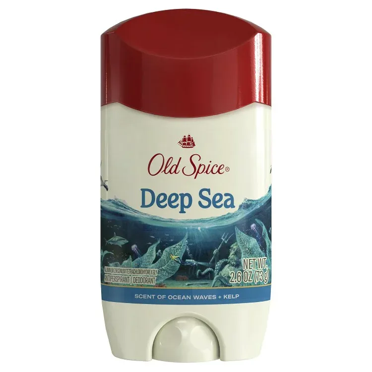 オールドスパイス 男性用デオドラント ディープシー 約73g Old Spice Antiperspirant Deodorant for Men Deep Sea 2.6 oz 【お取り寄せ商品】