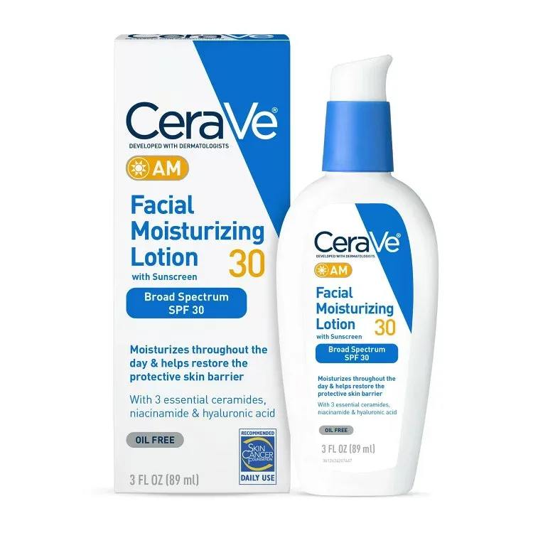 セラヴィ AM フェイスモイスチャライザー ブロードスペクトラムプロテクション SPF30 89ml CeraVe AM Face Moisturizer with Broad Spectrum Protection, SPF 30,3 oz 【お取り寄せ商品】