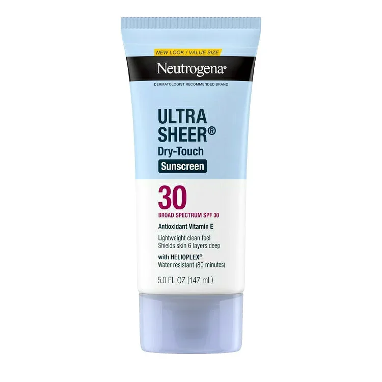 ニュートロジーナ ウルトラシアー ドライタッチ 日焼け止めローション SPF30 147mL Neutrogena Ultra Sheer Dry-Touch SPF 30 Sunscreen Lotion, 5 fl. oz 【お取り寄せ商品】
