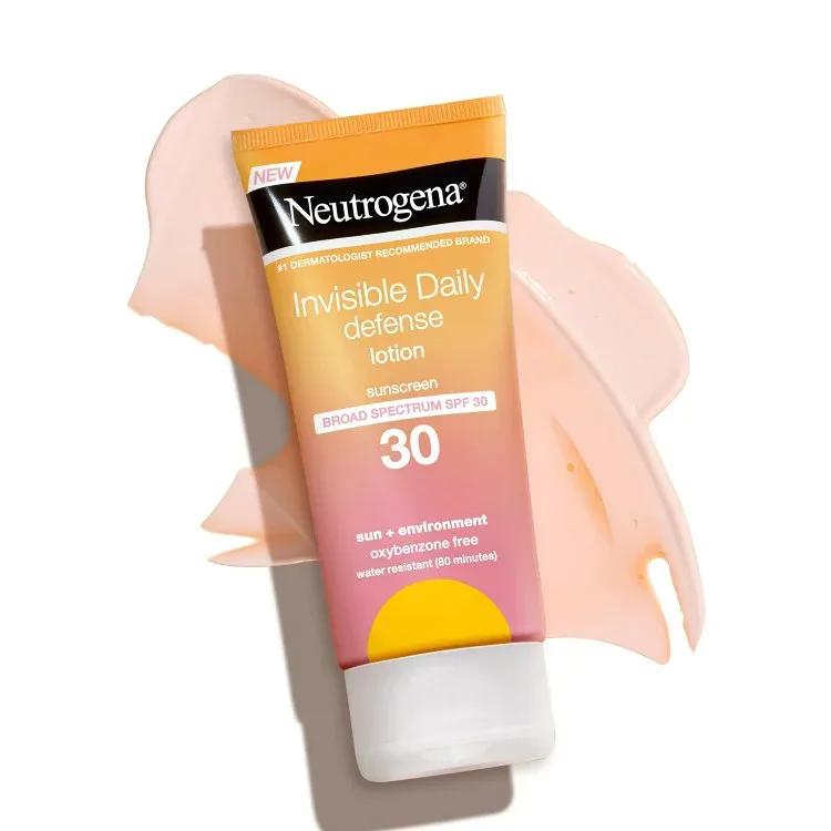 ニュートロジーナ インビジブル デイリーディフェンス サンスクリーンローション SPF30 88mL Neutrogena Invisible Daily Defense Lotion, SPF 30, 3.0 fl. oz 【お取り寄せ商品】