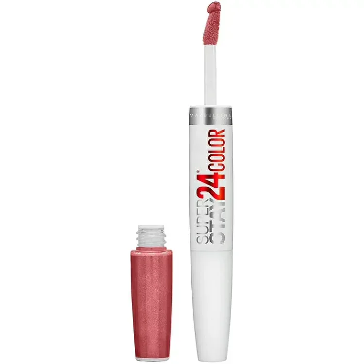 メイベリン スーパー ステイ 24 2ステップ リキッドリップスティック フォーエバーチェスナット Maybelline SuperStay 24 2-Step Liquid Lipstick, Forever Chestnut 【お取り寄せ商品】