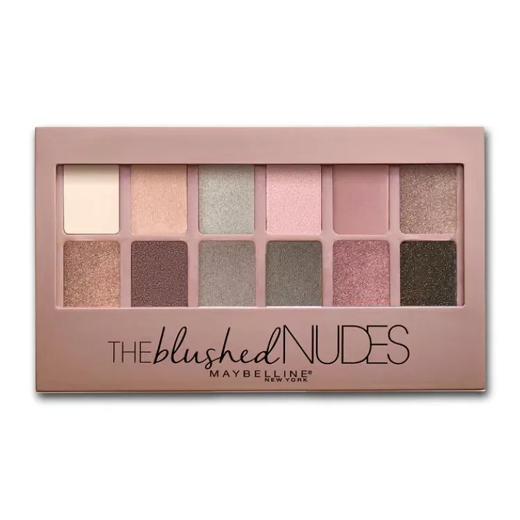 メイベリン ニューヨーク ザ ブラッシュド ヌード アイシャドウ パレット Maybelline New York The Blushed Nudes Eye Shadow Palette 【お取り寄せ商品】