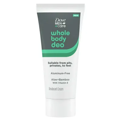 ダヴ メン +ケア 全身用デオドラントクリーム 男性用デオドラント バンブー&アロエ 71g Dove Men +Care Whole Body Deo Cream Men's Deodorant, Bamboo & Aloe 2.5 oz 【お取り寄せ商品】