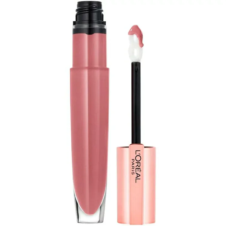 ロレアル パリ グロウパラダイス リップバームイン グロス 50 フェザリーフルール 約7mL L'Oreal Paris Glow Paradise Lip Balm-in-Gloss with Pomegranate Extract, 50 Feathery Fleur 【お取り寄せ商品】