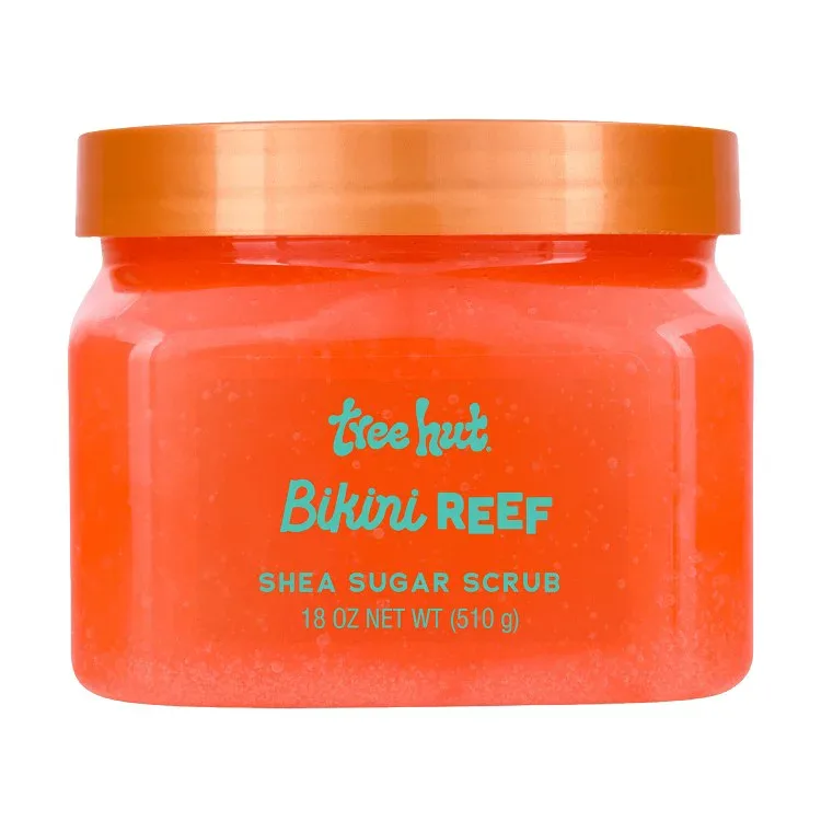 ツリーハット ビキニリーフ シアバター シュガーボディスクラブ 約510g Tree Hut Bikini Reef Shea Butter Sugar Body Scrub, 18 oz 【お取り寄せ商品】