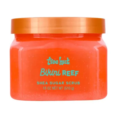 ツリーハット ビキニリーフ シアバター シュガーボディスクラブ 約510g Tree Hut Bikini Reef Shea Butter Sugar Body Scrub, 18 oz 【お取り寄せ商品】