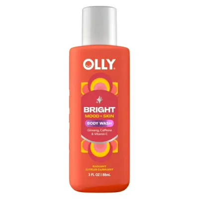 オリー ボディウォッシュ ブライト ビタミンC配合 約88mL シトラス OLLY Body Wash Bright with Vitamin C, 3 fl oz 【お取り寄せ商品】
