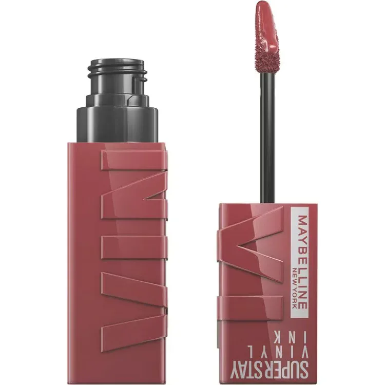 メイベリン スーパー ステイ ヴィニルインク リキッドリップスティック ウィッティ Maybelline SuperStay Vinyl Ink Liquid Lipstick, Witty 【お取り寄せ商品】